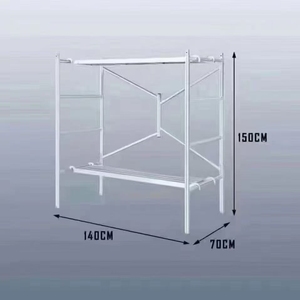 Galvanized Steel Mobile Scaffolding Collapsible <strong>Scaffold</strong> Metal Construction High Strength Light <strong>Building</strong> Construction - Product Image 6
