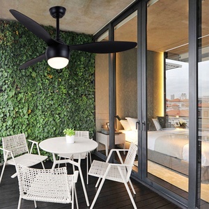 Hiện đại trang trí nhà tinh khiết Đồng DC Motor inverter điều khiển từ xa LED quạt trần với ánh sáng - Product Image 1