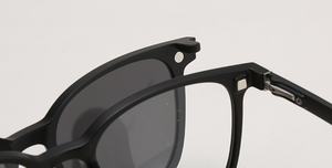 Gafas para miopía Clear TR 90 Gafas de <span class=keywords><strong>sol</strong></span> magnéticas Montura UV 400 Lentes polarizadas Flip-Up Polarized UV 400 para hombres Mujeres <span class=keywords><strong>Sol</strong></span> óptico - Product Image 3