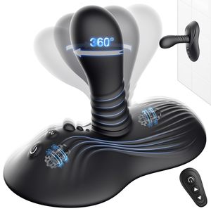 LOVE. Masseur de prostate, Godemiché anal, Jouets anaux, Jouet sexuel vibrant et rotatif à 9 modes pour adultes - Product Image 1