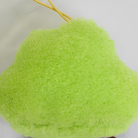 Porte-clés en peluche amusant et écologique en forme de nuage pastèque, vente en gros, grande quantité, plusieurs styles, jouets emoji en peluche pour garçons