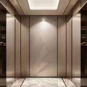 Ascenseur de passagers FUJI, cabine de luxe décorée, ascenseur de bureau pour 10 à 30 personnes, à bon prix - Product Image 1