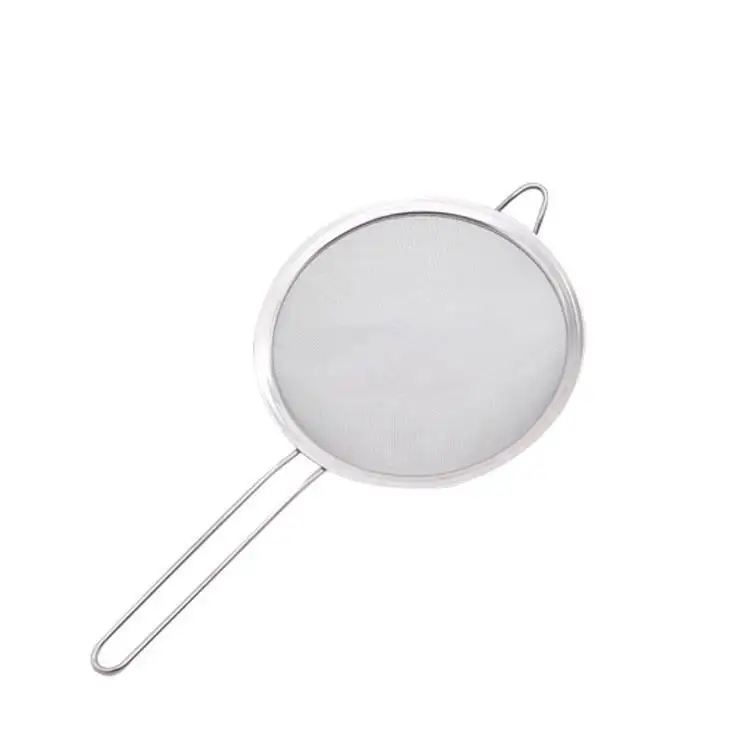 Kitchen Spoons Oil Strainer Net Spoon Slotted Skimmer Metal Stainless Steel Kitchen Basket Colander Filter Spoon