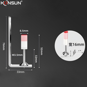 Clavos de Fijación para Conductos KONSUN de 8.5x32mm, Perfil Delgado, Clavos para Abrazaderas de Tuberías de 25mm, Fijación Integral para Rieles Estrechos |   OEM - Product Image 6