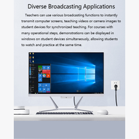 Factory Price Slim 23.8 Inch Education All in One Machine for School Computer Lab Teaching PC Desktop Intel I5 8GB 256GB