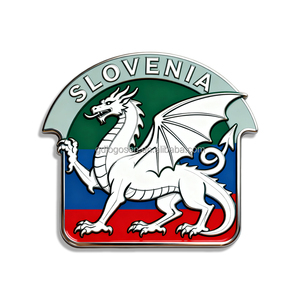 Slovénie paysage <span class=keywords><strong>lac</strong></span> Bled Triglav <span class=keywords><strong>montagne</strong></span> polyrésine réfrigérateur aimant Souvenir 3D fait à la main Slovénie souvenir pour les touristes - Product Image 2