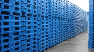 VENTA CALIENTE Paleta de Industria de plástico unidireccional reciclada barata azul o cualquier otro color solicitado reciclable de una cara 6T - Product Image 2