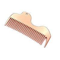Peigne de massage Gua Sha en métal, outil multifonctionnel pour le massage des méridiens et du cuir chevelu, peigne à cheveux en acier inoxydable pour la tête
