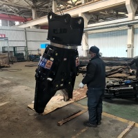 Cisaille hydraulique à double cylindre prix usine, accessoire de découpe de métaux pour excavatrices de 8 à 40 tonnes, pour le recyclage des déchets