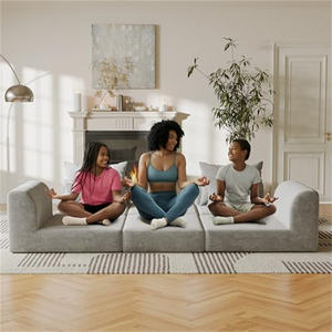 <span class=keywords><strong>Canapé</strong></span> modulaire avec pouf en forme de L, <span class=keywords><strong>canapé</strong></span> sans ossature, <span class=keywords><strong>canapé</strong></span> modulaire personnalisable, design de combinaison libre, <span class=keywords><strong>canapé</strong></span>-lit - Product Image 5