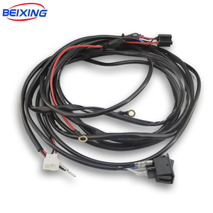 Câble électronique personnalisé OED/ODM E00217 Connecteur de borne mâle Faisceau de câblage d'alimentation PVC Cuivre Indice de protection IP67 Automobile 12V - Product Image 4