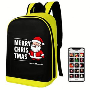 2026 LED Programmable Screen <b>Backpack</b> Fashionable Softback Digital Video Bookbag with <b>Laptop</b> Features Carry-On for <b>Men</b> Women - Product Image 1