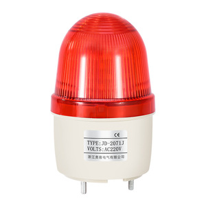 JD-2071J Warning Indicator Light Red Led 220V Plastic Screw Terminal Durable - Product Image 1