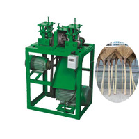 Machine automatique de fabrication de tiges rondes en bois / Machine de fabrication de manches de balais en bois