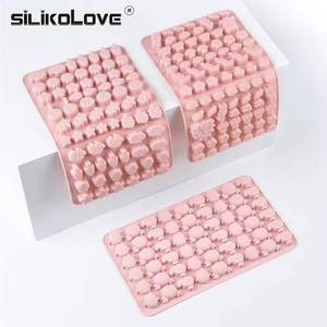 MUYULINS factory multi-cavity cartoon animal flower-shaped candy LFGB platinum BPA-free <b>silicone</b> gummy mold - Product Image 3
