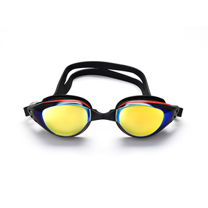 <span class=keywords><strong>Gafas</strong></span> <span class=keywords><strong>de</strong></span> Natación <span class=keywords><strong>de</strong></span> Silicona Clásicas con Protección UV Antivaho, Lentes Espejadas para Entrenamiento y Competición, Personalizadas para Adultos - Product Image 2