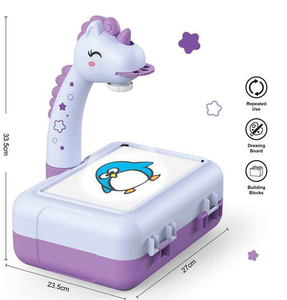 Juguete Educativo para Niños en Oferta, Mesa de <span class=keywords><strong>Dibujo</strong></span> con Proyección de Ciervos, con Música y <span class=keywords><strong>Proyector</strong></span> de <span class=keywords><strong>Dibujo</strong></span> - Product Image 1