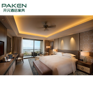 Resort <span class=keywords><strong>Hotel</strong></span> Cama de madera Juego de dormitorio Muebles de <span class=keywords><strong>hotel</strong></span> de cinco estrellas de lujo - Product Image 2