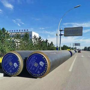 Directlt enterré souterrain PE-HD polyuréthane PU <span class=keywords><strong>mousse</strong></span> isolation thermique PU <span class=keywords><strong>mousse</strong></span> tuyau en acier <span class=keywords><strong>pour</strong></span> le chauffage et le refroidissement central - Product Image 6