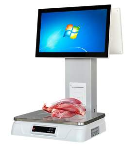 जेसन सीएसएस 15.6 "डबल स्क्रीन पॉस स्केल के साथ अंतर्निहित थर्मल प्रिंटर के साथ अंतर्निहित थर्मल प्रिंटर के साथ - Product Image 2