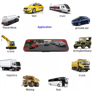 10 <span class=keywords><strong>inch</strong></span> 2 camera 1080p giám sát điểm mù Mô-đun GPS kẹp trên gương chiếu hậu ô tô - Product Image 6