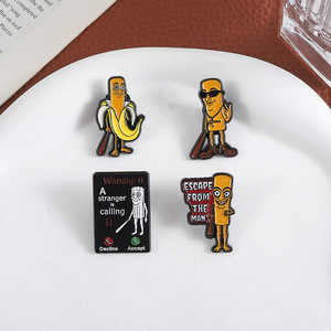 Cool Pop <span class=keywords><strong>Tung</strong></span> <span class=keywords><strong>Tung</strong></span> <span class=keywords><strong>Tung</strong></span> Sahur Broche Italien Brainrot Alliage Badge Cadeau Émail Pin - Product Image 2