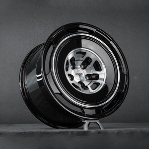 Nuevas Llantas Todoterreno de Alta Calidad, Forjadas y Personalizadas, Negras, de 17, 18, 19 y 20 Pulgadas, 5x139.7, 6x139.7, Estilo Vintage para Camioneta Bronco - Product Image 1