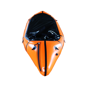2022 hot sell orange color 420D double coated TPU packraft boat from China