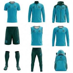 Uniforme de Fútbol Personalizado, Camiseta de Fútbol con Sublimación Completa, Nombre del Equipo, Logotipo, Número, Transpirable, de Secado Rápido, para Clubes Profesionales - Product Image 2