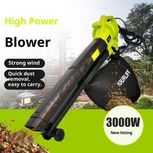 Souffleur de Suie Industriel et Domestique en Plastique, <span class=keywords><strong>Aspirateur</strong></span> Électrique Haute Puissance, Vitesse de l'Air 75 m/s, Débit d'Air 13,2 m/min, Souffleur de <span class=keywords><strong>Feuilles</strong></span> - Product Image 1