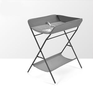 Lit d'enfant portable moderne en alliage d'aluminium, réglable en hauteur sur 3 niveaux, pliable, roues universelles, capacité 50 lb, couleur personnalisée, hôtel, <span class=keywords><strong>parc</strong></span> - Product Image 4