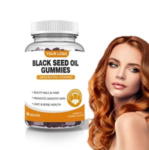 Marque privée Gommes à l'huile de graines noires halal biologique Produits de beauté Bonbons gommeux pour adultes - Product Image 1