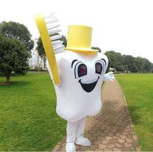 Costume da mascotte in peluche personalizzato diretto in fabbrica EVA pubblicità di salute dentale per adulti - Product Image 6