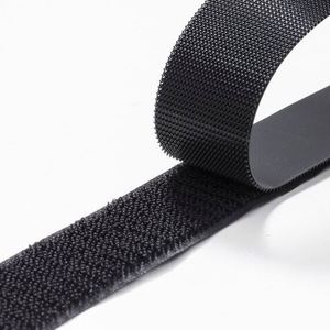 Wholesale Soft Nylon <b>Hook</b> and Loop Tape for Garments Shoes High <b>Adhesive</b> Factory Supply Injection Molded <b>Hook</b> and Un-napped Loop - Product Image 3