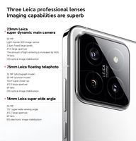 Teléfono Inteligente Xiao mi 14 Ultra 5G LTE CDMA, 16 GB de RAM, 512 GB de Almacenamiento, Versión Global, Pantalla AMOLED, Carga Inalámbrica