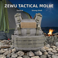 Gilet tactique ABS MOLLE pour la chasse, porte-plaques amovible pour hommes, personnalisable OEM, certifié ISO CE