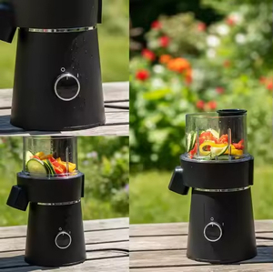 Hachoir Électrique Multifonction 7-en-1 pour Usage Domestique : Disque à Trancher et à Râper, Hachoir à Légumes, Préparateur de Salades - Product Image 6
