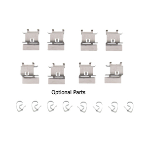 Plaquettes <span class=keywords><strong>de</strong></span> <span class=keywords><strong>frein</strong></span> avant-arrière D2247-9483 pour Volkswagen Crafter 30 35 SY SZ UZ 06/2016- - Product Image 3