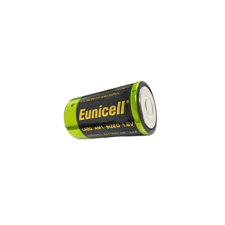 Eunicell Zinc manganese D LR20 AM1 1.5V Hi-Tech Alkaline Battery