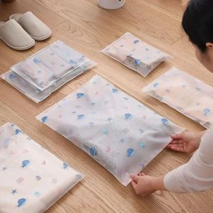 自己接着プラスチックつや消しジップロックバッグ用防肉衣服用ジッパーリクローゼ服スポーツウェアドレスパンツコート靴 - Product Image 3
