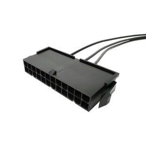 Probador de arranque de fuente de alimentación de PC ATX PSU de 24 Pines, línea de conexión de cable de puente de arranque con interruptor de encendido/apagado con luz indicadora - Product Image 2