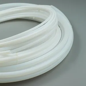 Высокотемпературная экструдированная трубка Ptfe Tube 4 мм белый Te flon шланг для пищевых продуктов Заводская цена Ptfe трубка