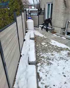 Pannello per Recinzione Decorativo in WPC Composito Goffrato, Altezza 6 Piedi, Robusto, Facile da Assemblare, Moderno per Esterni - Product Image 6