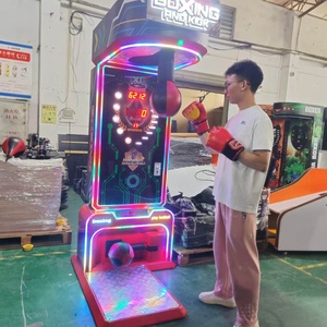 Machine de jeu d'arcade de boxe pour adultes, machine à frapper à monnayeur, équipement d'arcade pour parc d'attractions, centre commercial, bar, marché de nuit - Product Image 3