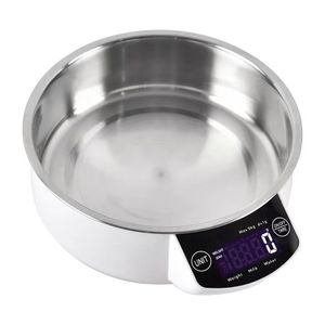 Bilancia da cucina impermeabile parlante manuale con pesatura a colori 1kg di informazioni nutrizionali - Product Image 2