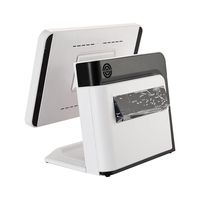 Sistema POS HONGKAI T6 con Windows/Android para Restaurante/Supermercado, Pantalla de 15/15.6 Pulgadas, Wi-Fi 6 y Bluetooth 5.2, Superventas
