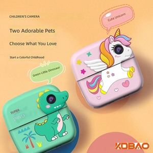 Nouvel appareil photo instantané thermique pour enfants, double caméra, thème licorne, mignon, haute définition, pour l'international - Product Image 4