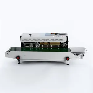 NH Fr-900 Plastic Bag Soild Ink Continuous Band Sealer Sealing Machine Expanded Food Band Sealer