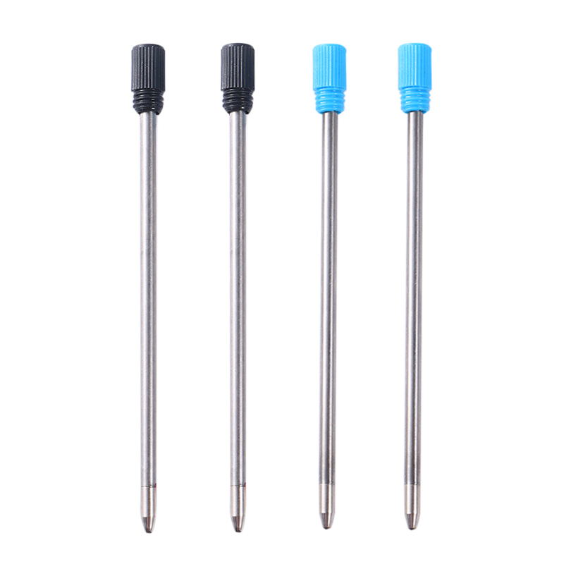 SHULI 1.0mm Repuesto דה Pluma להחלפה זול קצר כדורי עט דיו מילוי במיוחד עבור ריק צינור Diy עט Beadable עט