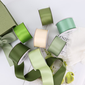 Cổ Điển Màu Rắn 38Mm Tùy Chỉnh In Đám Cưới Ghế Bánh Trang Trí Polyester Double Side Satin <span class=keywords><strong>Ribbon</strong></span> Cho Bán Buôn - Product Image 4